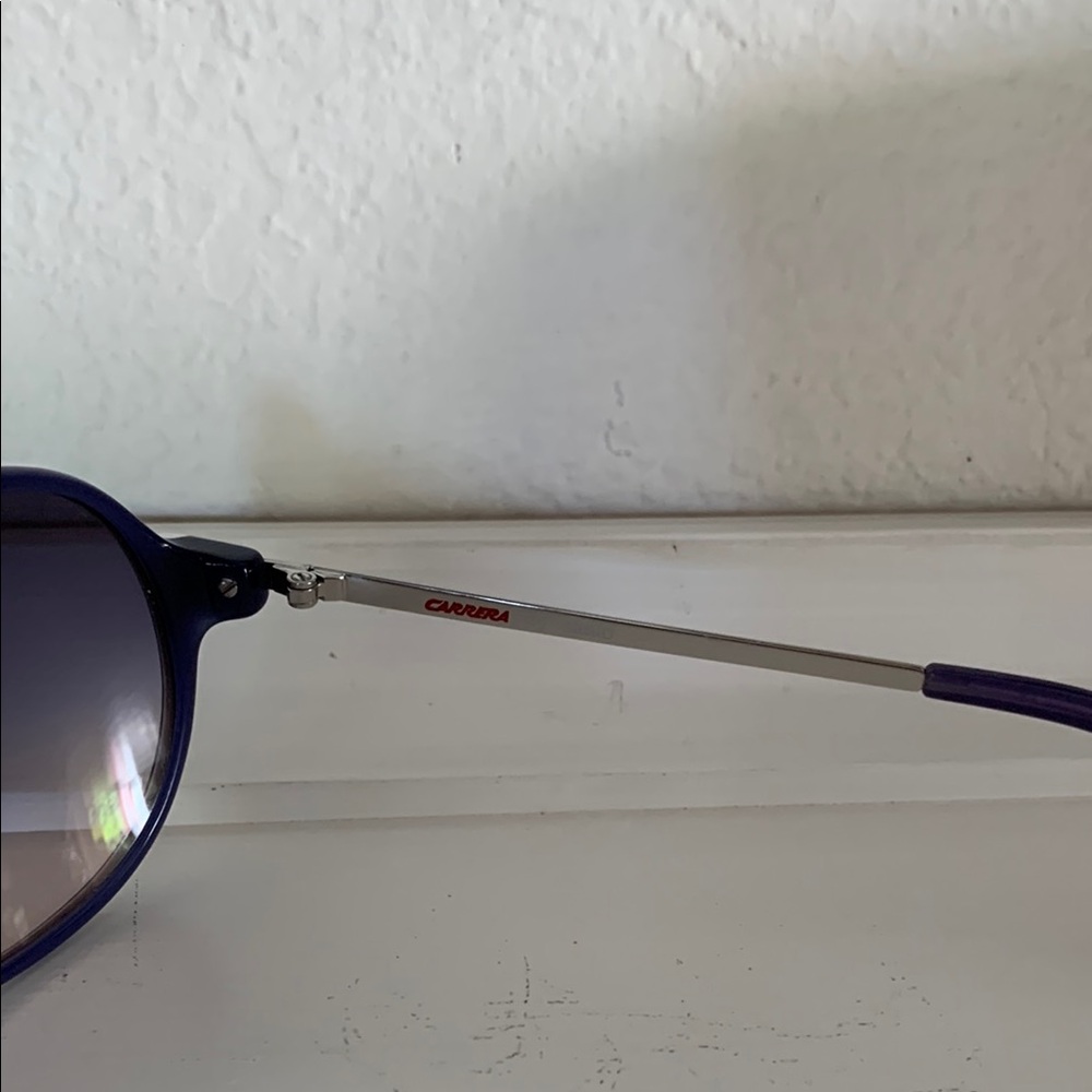 Carrera Navy Blue Aviator Sunglasses with Grey Lenses - Picture 6 of 8